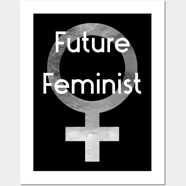 Future Feminist Wall Art by LittleBean